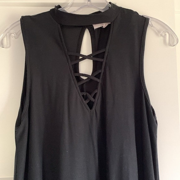 {Derek Heart} Sleeveless A-Line Dress - Picture 1 of 3